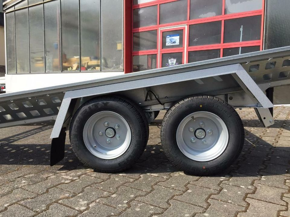 自动转运拖车 Stema Atour Grande 3.000kg - kippbarer Autotransporter 5 meter：图3
