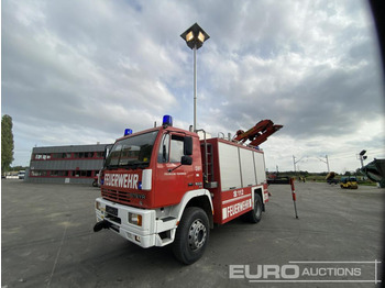  Steyr 4WD Fire Truck, Palfinger PK7000 Crane, Manual Gearbox, Front Winch, Generator, Light Tower (German Reg. Docs. Service History and Manuals Available) - 消防车