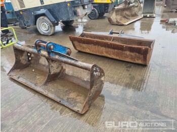  Strickland 59", 59" Ditching Bucket 45mm Pin to suit 4-6 Ton Excavator - 铲斗