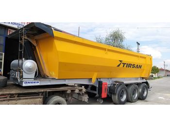 TIRSAN USED TIPPER TRAILER SUITABLE FOR REFURBISHMENT - 翻斗半拖车