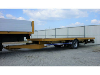 TRAX T111WOR Anhänger 6,30m Topzustand!  - 栏板式/ 平板拖车