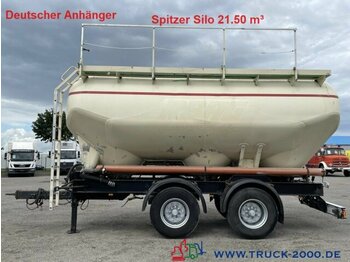  Tonne Spitzer Silo 21.50 m³ Staub.- Rieselgüter - 液罐拖车