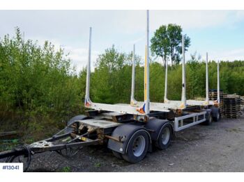 Trailer-Bygg tømmerhenger - 木材运输拖车
