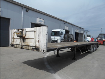 Trouillet ST 3380 (SMB AXLES) - 栏板式/ 平板半拖车