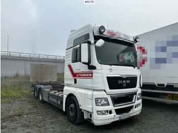 集装箱运输车/ 可拆卸车身的卡车 MAN TGX 26.480