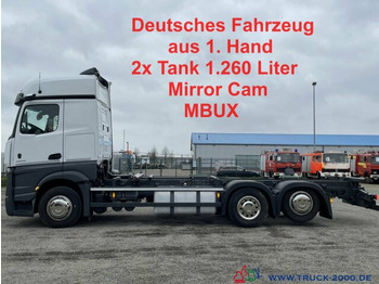 集装箱运输车/ 可拆卸车身的卡车 MERCEDES-BENZ Actros 2548