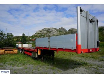  Tyllis Jumbo trailer with driving ramps - 栏板式/ 平板半拖车