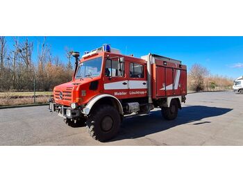 罐车 Unimog U4000 TLF Feuerwehr DOKA 4x4 Löschfahrzeug：图1
