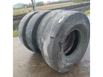  Unused 14.00-24 Tyres to suit Pneumatic Roller (Bomag, CAT, Dynapac, Hamm, Ammann) - 轮胎