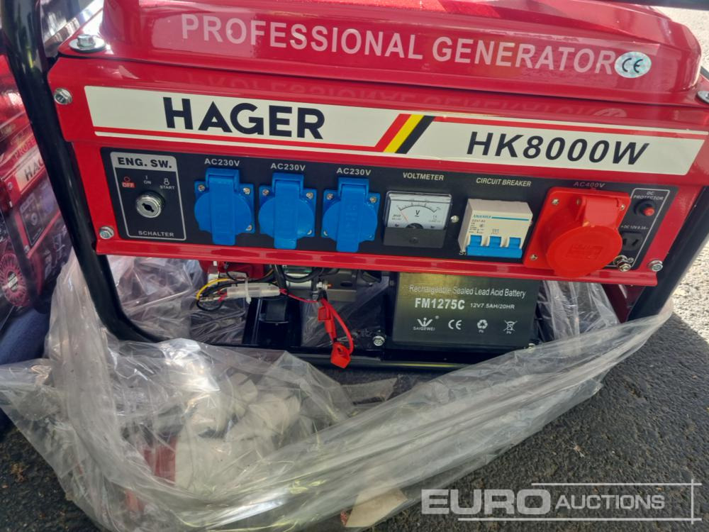 发电机组 Unused Hager HK8000W：图12