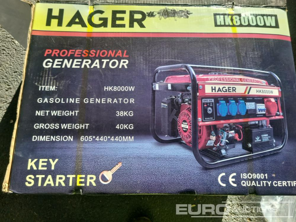 发电机组 Unused Hager HK8000W：图14