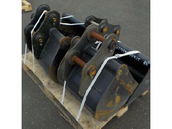  Unused Strickland 48" Ditching, 24, 18 Digging Buckets 30mm Pin to suit Doosan DX27 (3 of) - 挖掘机铲斗