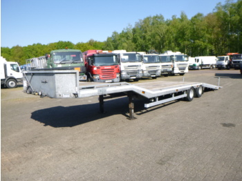 Veldhuizen Semi-lowbed trailer (light commercial) 10 m + winch + ramp - 低装载半拖车
