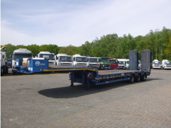 Verem 3-axle semi-lowbed trailer 39 t / 9.1 m + ramps - 低装载半拖车