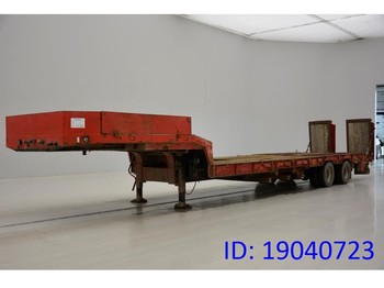 Verem Dieplader - 低装载半拖车