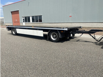 Vogelzang VA-TWL Prachtige Open aanhangwagen met Twist-Locks 40 mm, ABS, 20 Ft. Container, Hardhouten Vloer - 栏板式/ 平板拖车