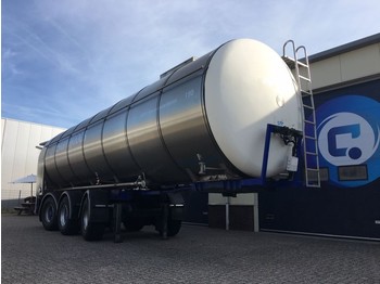 Vogelzang Woudsend RMO trailer 3-axle-/2 steering Milk-Milch-Melk Trailer - 液罐半拖车