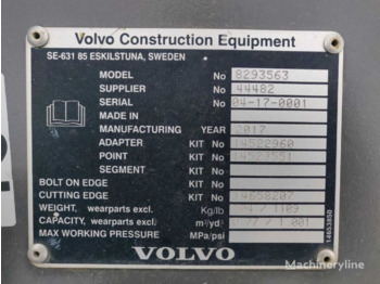 新的 装载机铲斗 Volvo BUCKET WITH TEETH. QUICK COUPLER：图4