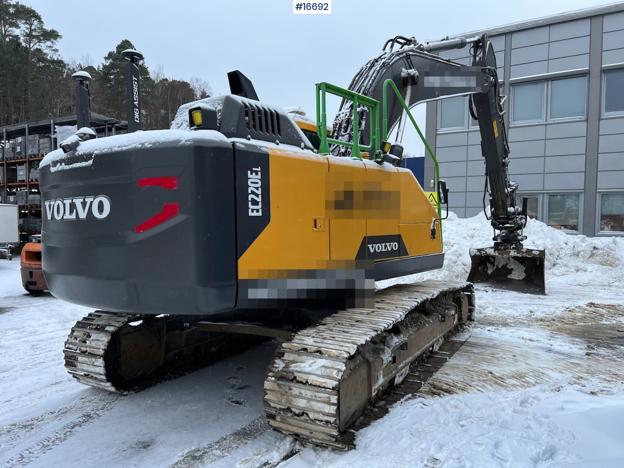 挖掘机 Volvo EC 220 EL：图9