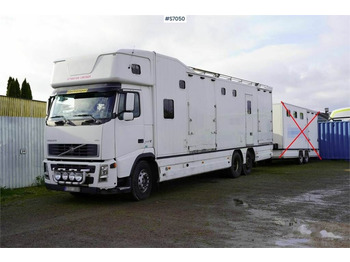 马匹运输车 Volvo FH 400 6*2 Horse transport with room for 9 horses：图2