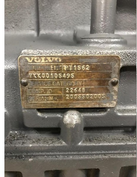 新的 变速箱 适用于 铰接式自卸车 Volvo Versnellingsbak PT1562 oem 22648：图2