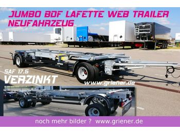 Web-Trailer JUMBO / MAXI BDF 7,15/7,45 LAFETTE 960 mm höhe  - 集装箱运输车/ 可拆卸车身的拖车