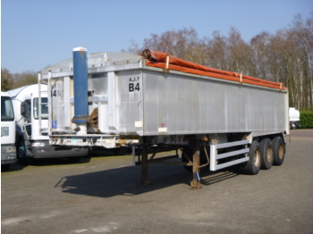 Weightlifter Tipper trailer alu 28 m3 + tarpaulin - 翻斗半拖车