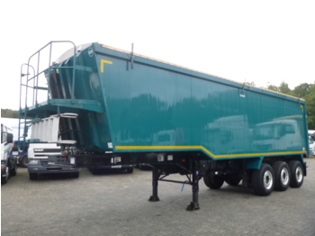 Weightlifter Tipper trailer alu 50 m3 + tarpaulin - 翻斗半拖车