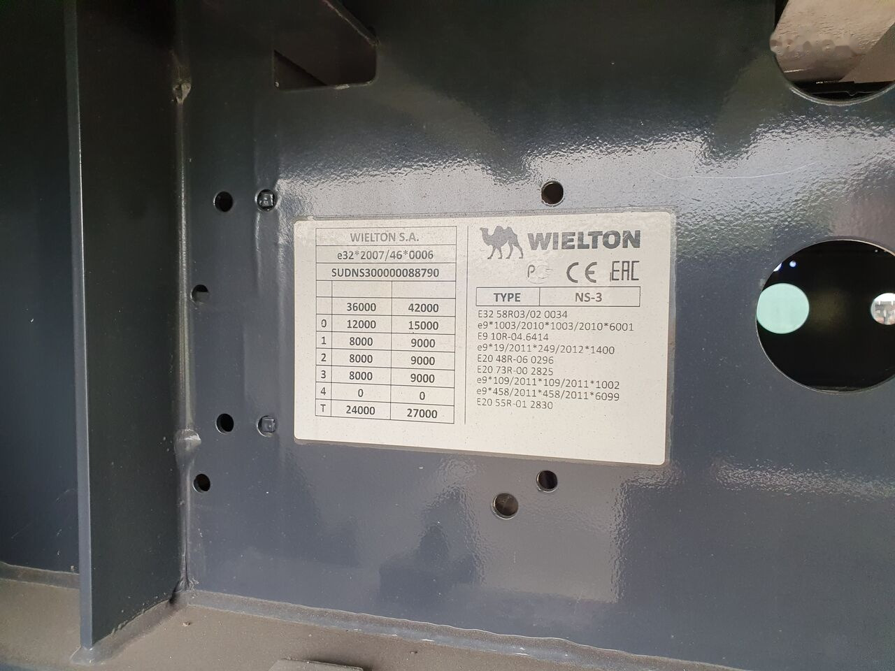侧帘半拖车 Wielton NS-3 TRANSPORT- 2021/22 year !：图20