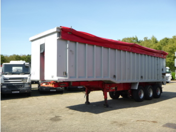Wilcox Tipper trailer alu 54 m3 + tarpaulin - 翻斗半拖车
