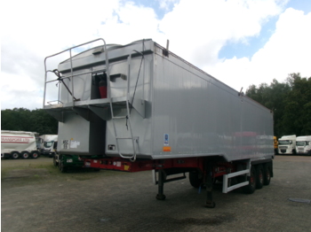 Wilcox Tipper trailer alu 55 m3 + tarpaulin - 翻斗半拖车