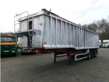 Wilcox Tipper trailer alu 55 m3 + tarpaulin - 翻斗半拖车