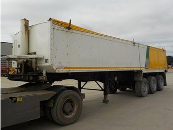  Wilcox Tri Axle Insulated Tipping Trailer, Easy Sheet - 翻斗半拖车