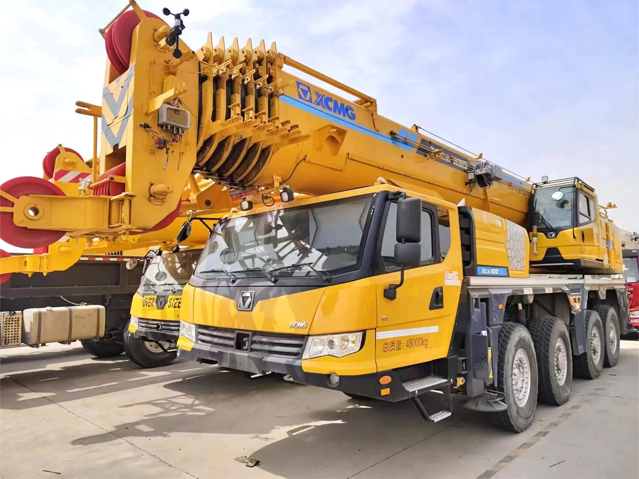 全地形起重机 XCMG Official used truck crane 100 ton  All Terrain Crane XCA100：图20
