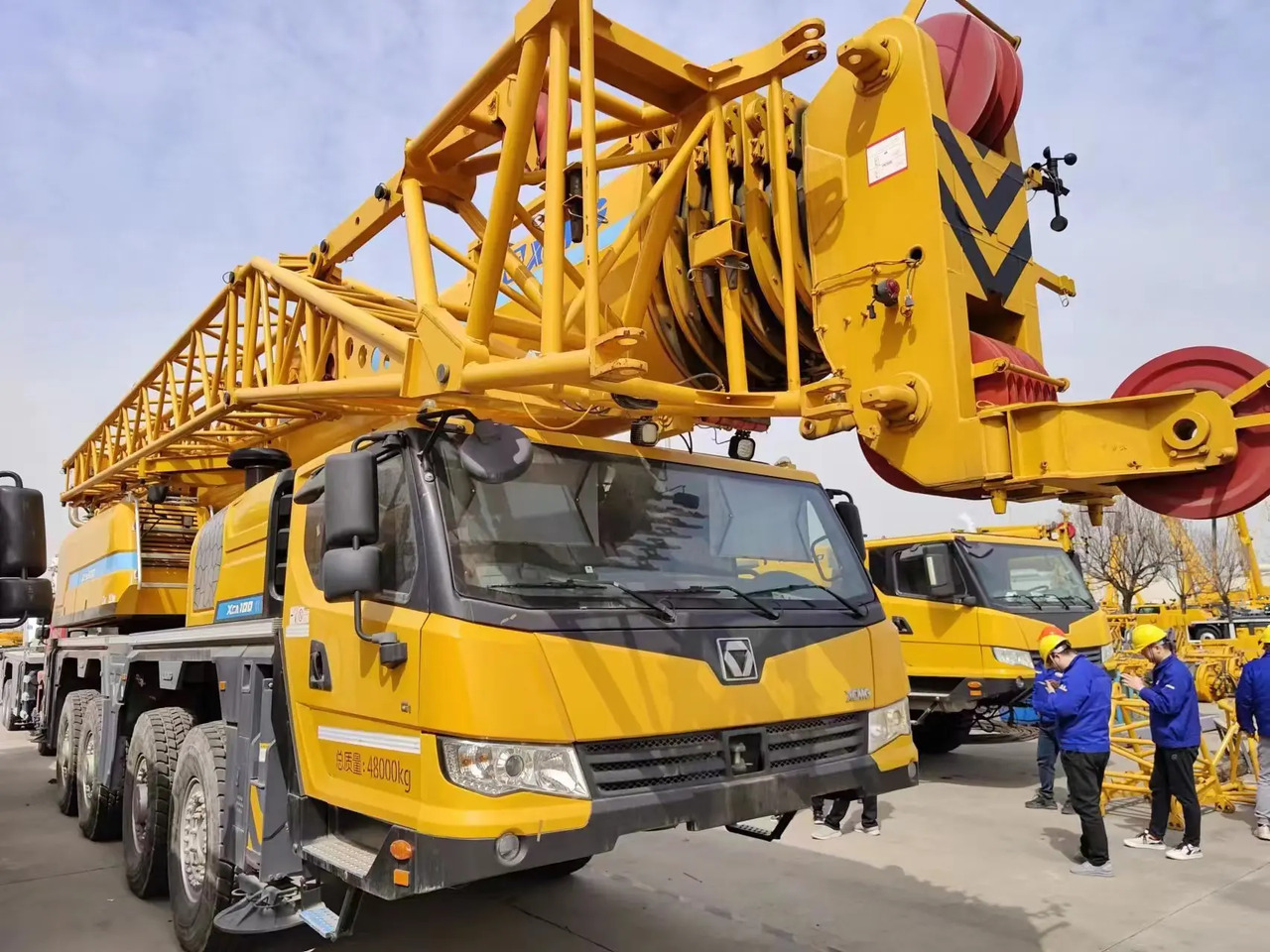 全地形起重机 XCMG Official used truck crane 100 ton  All Terrain Crane XCA100：图19