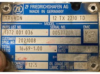 变速箱 适用于 卡车 ZF 12 TX 2210 TD：图4