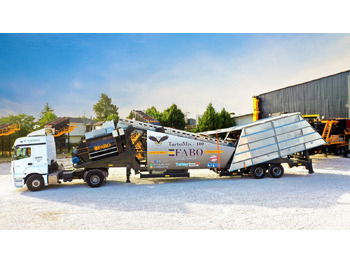 FABO TURBOMIX-100 Mobile Concrete Batching Plant - 混凝土厂:图1