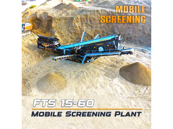 FABO FTS 15-60 MOBILE SCREENING PLANT 500-600 TPH | Ready in Stock - 移动破碎机：图1