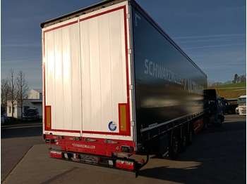 Schwarzmüller 3-A-ULTRALIGHT-Pal-Kiste Liftachse SAF 5680kgTÜV  - 侧帘半拖车：图4
