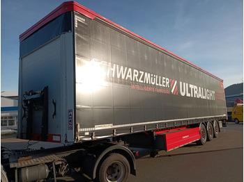 Schwarzmüller 3-A-ULTRALIGHT-Pal-Kiste Liftachse SAF 5680kgTÜV  - 侧帘半拖车：图2