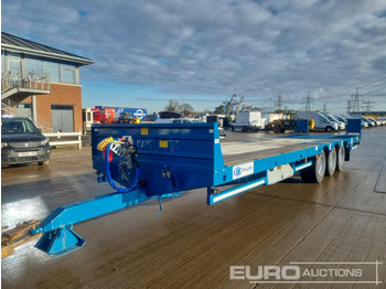 2022 Kane 24 Ton Tri Axle Sprung Draw Bar Low Loader Trailer, Air Brakes, 8 Stud Axle - 农场拖车:图1