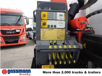 栏板式/ 平板卡车, 起重车 MAN TGM 26.340 6x2-4 LL,Lenk-Liftachse, Heckkran,：图2