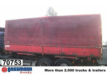 侧帘可拆卸车身