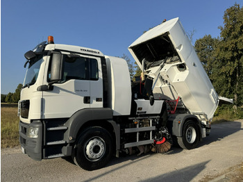 道路清扫机 MAN TGS 18.320 E5 BUCHER OPTIFANT 8000 Zamiatarka Uliczna Euro 6：图2