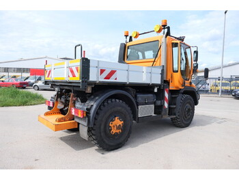 栏板式/ 平板卡车, 市政/ 专用车辆 UNIMOG U400  405/12 AHK KLIMA ZAPFWELLE vorn SFZ KOMMUN：图5