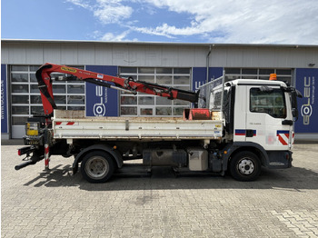 翻斗货车 MAN TGL 8.220 4x2 Kipper Kran Palfinger 7.001-K A：图3