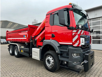翻斗车, 起重车 MAN TGS 26.510 6x4 neuer Kipper & Palfinger PK 19001：图1