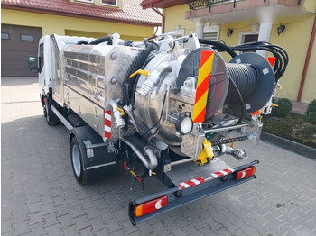 真空车 Renault Maxity Cappellotto INOX Low garage hydro combi：图5