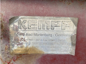 翻斗半拖车 Kempf SKM 32/2 SKM 32/2 Stahlmulde ca. 24m³, Liftachse, Zwillingsbereift：图4