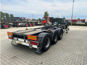 集装箱运输车/ 可拆卸车身的半拖车 Diversen 20FT GOOSENECK ADR CHASSIS, BPW + DISC, ADR (FL, AT, OX), 4x available：图3